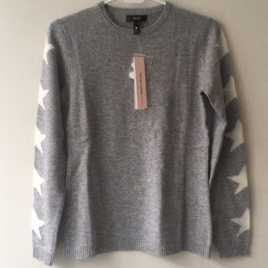 Aqua cashmere sweater NWT